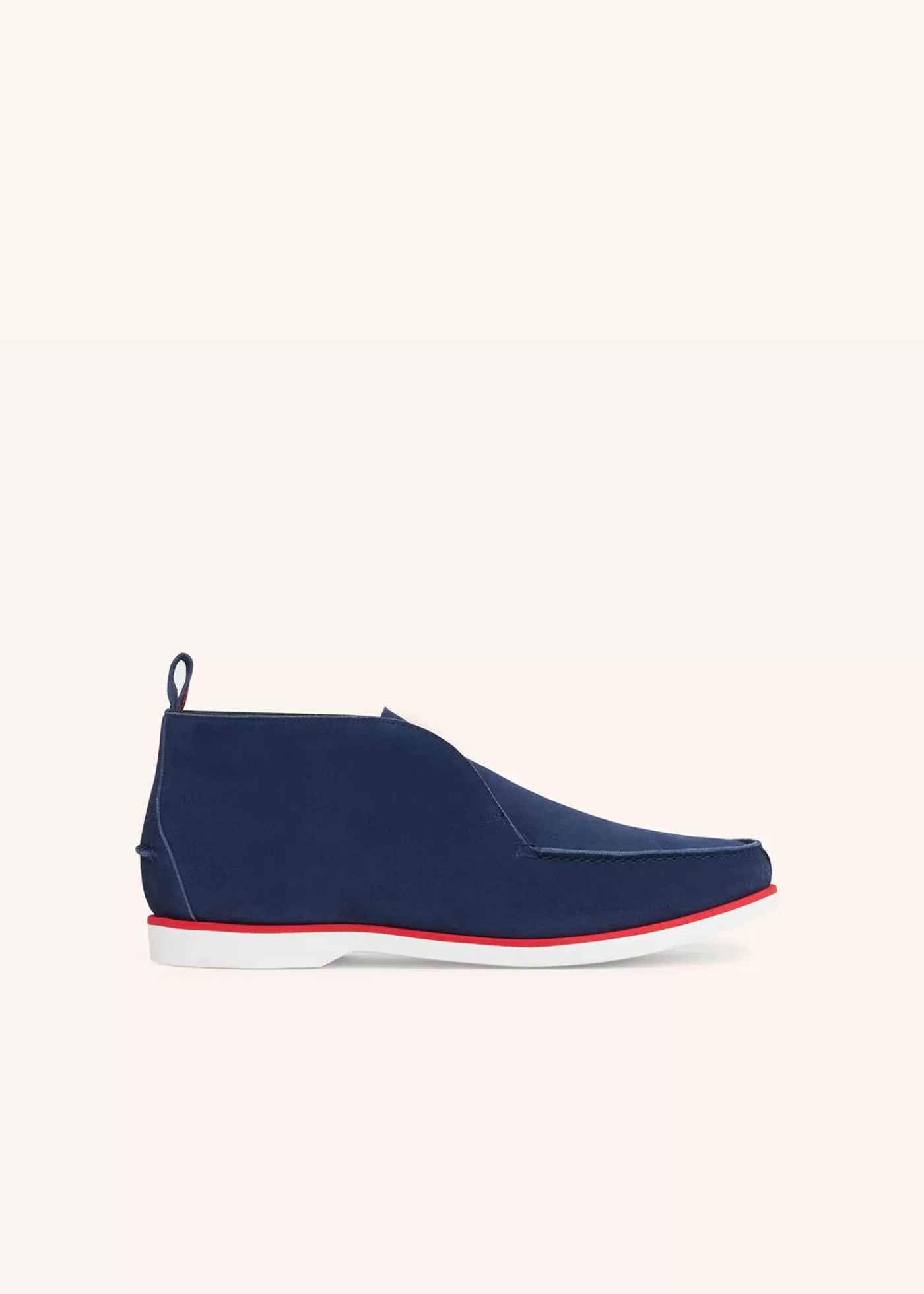 Schuhe-Kiton Hoher Schuh Kalbsleder Royalblau