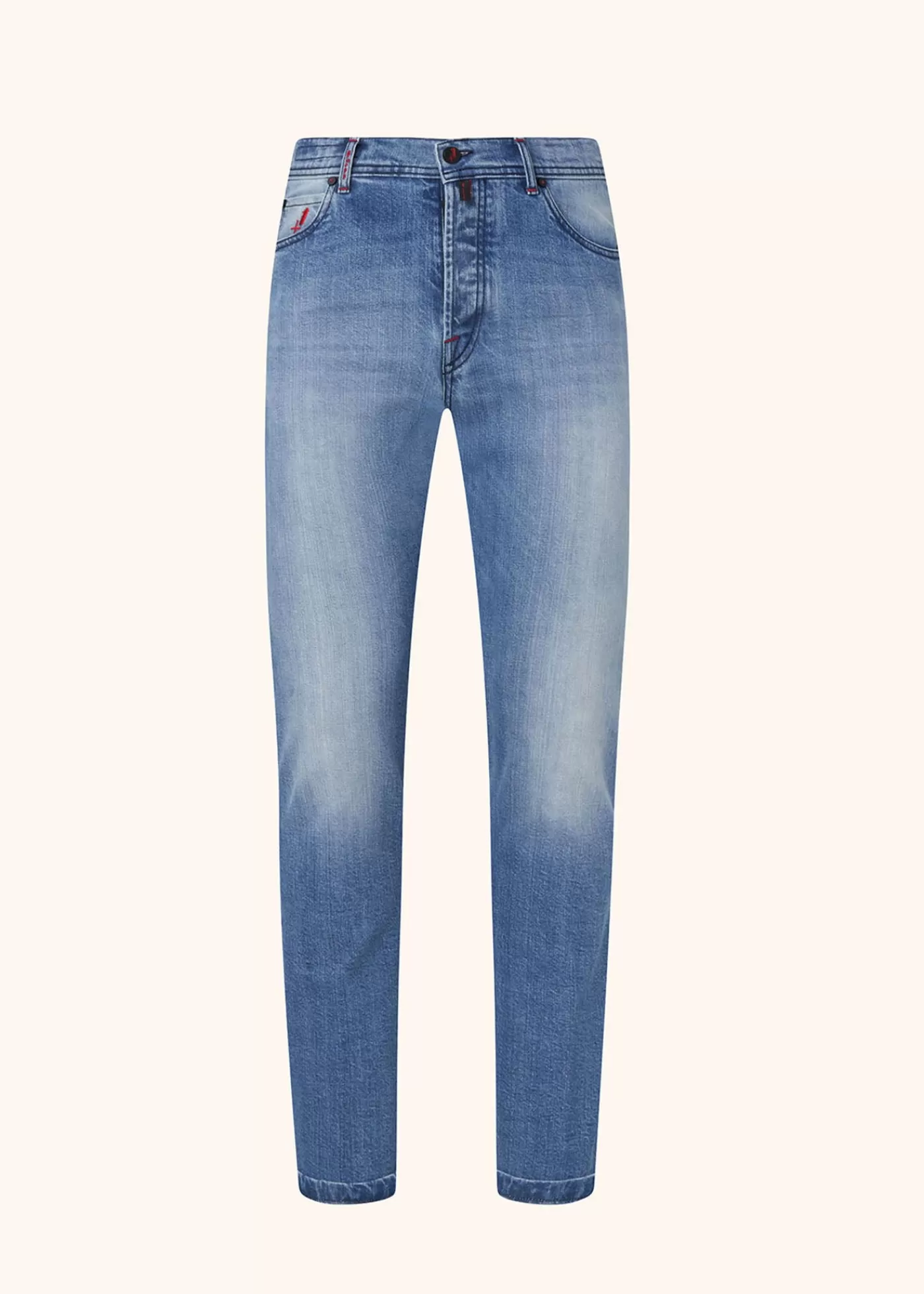 Jeans-Kiton Hose Baumwolle Indigo