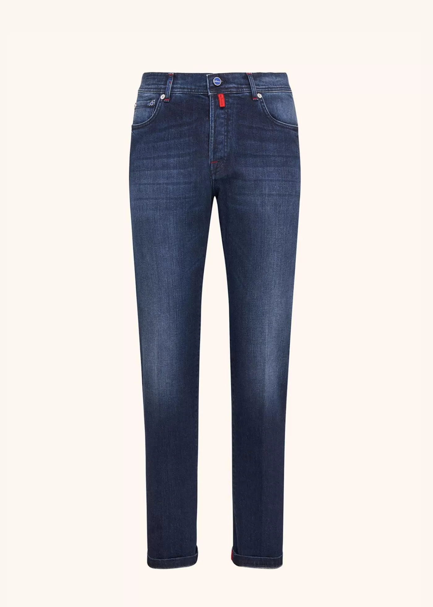 Jeans-Kiton Hose Baumwolle Indigo