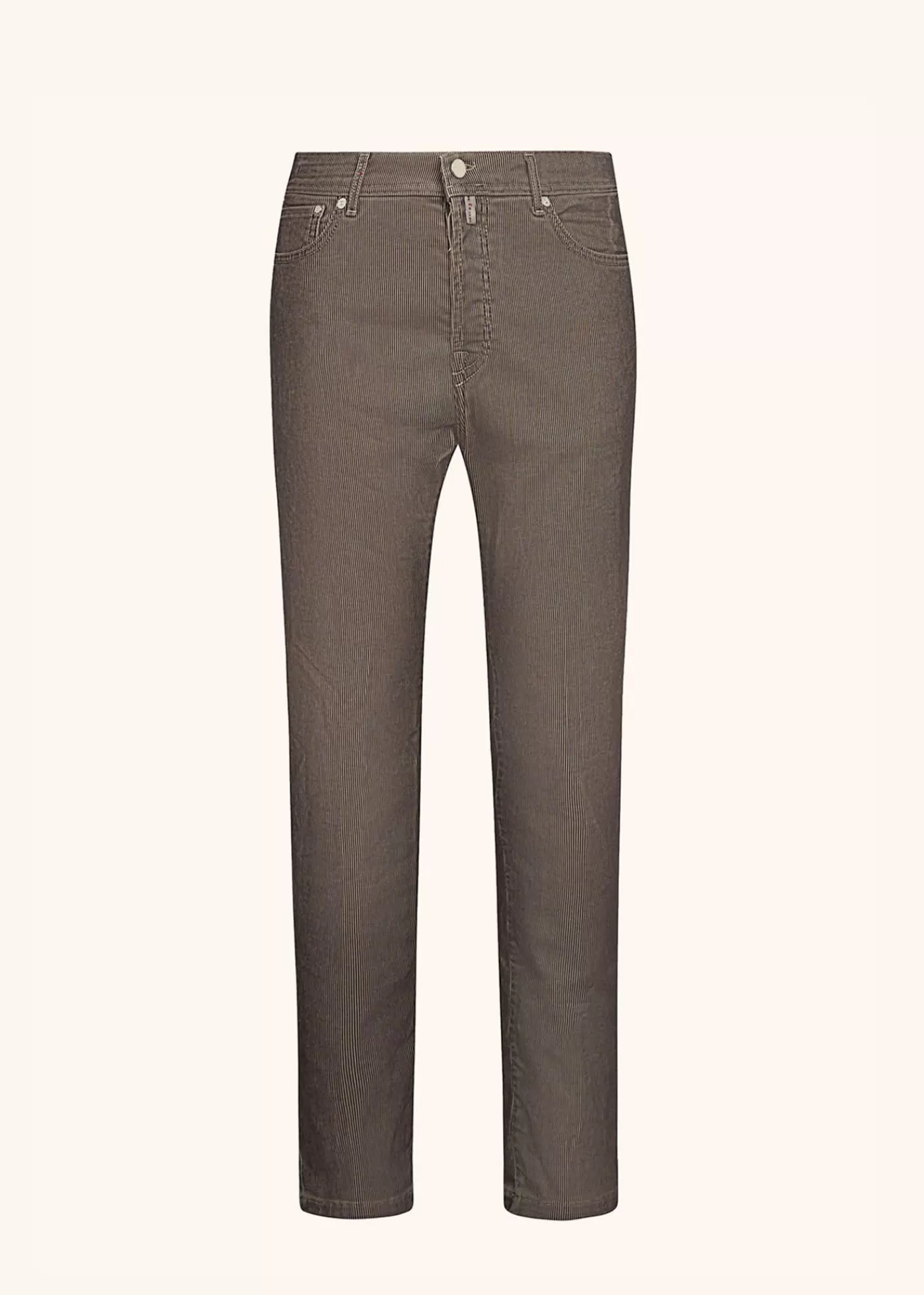 Jeans-Kiton Hose Baumwolle Sand