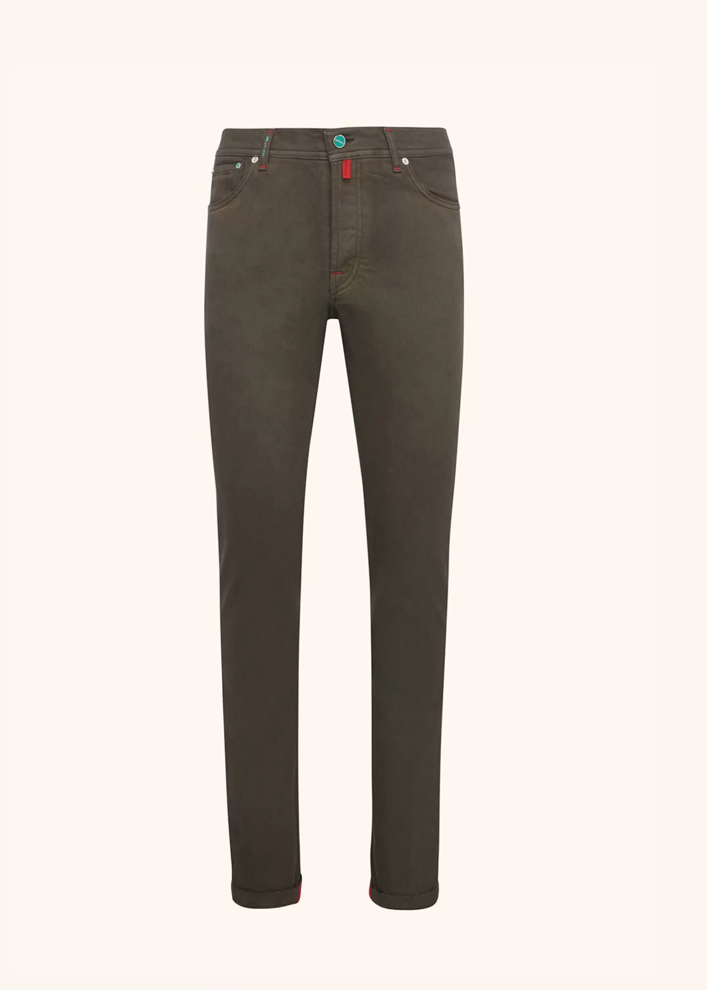 Jeans-Kiton Hose Baumwolle Dunkelgrau