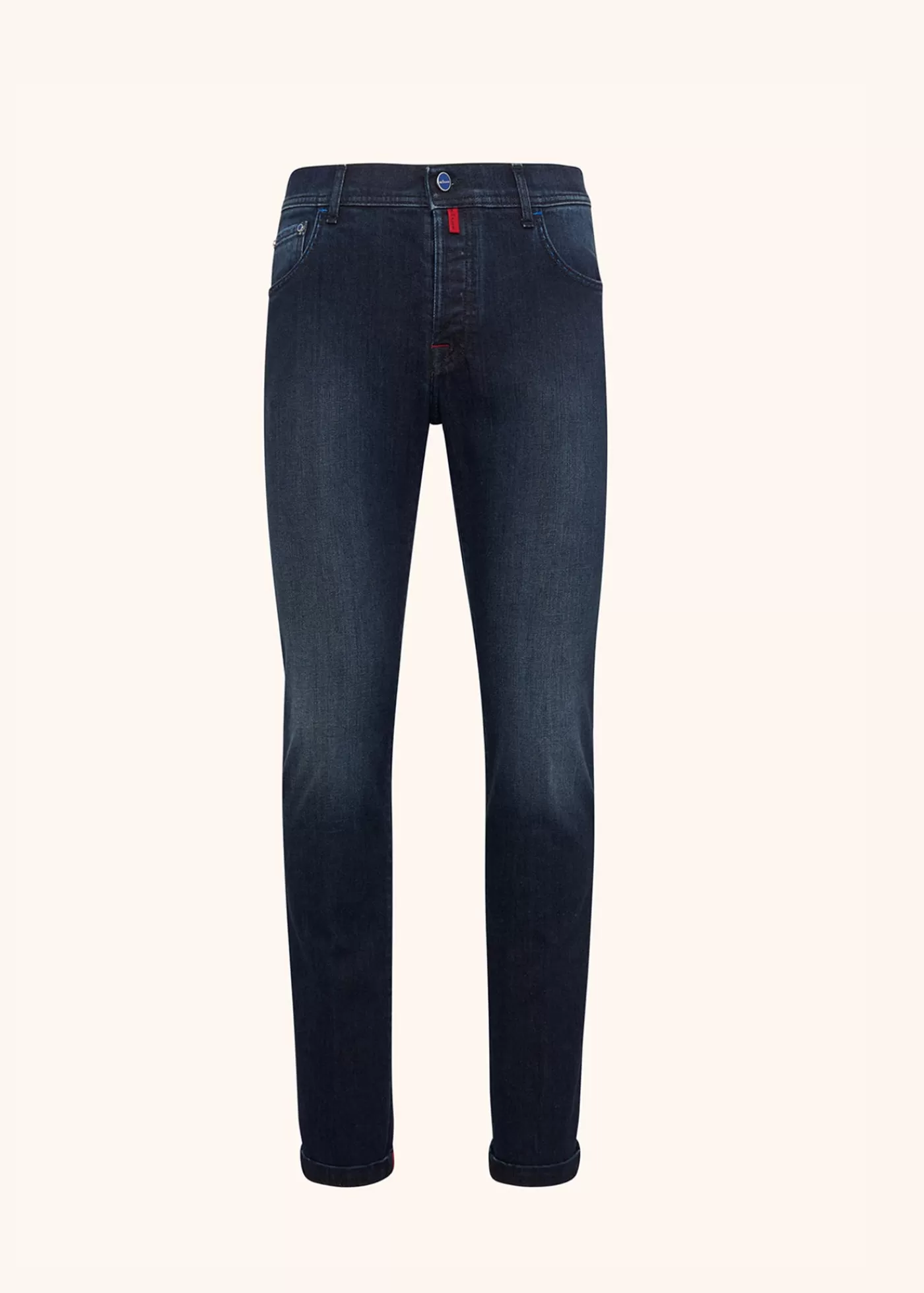 Jeans-Kiton Hose Baumwolle Indigo