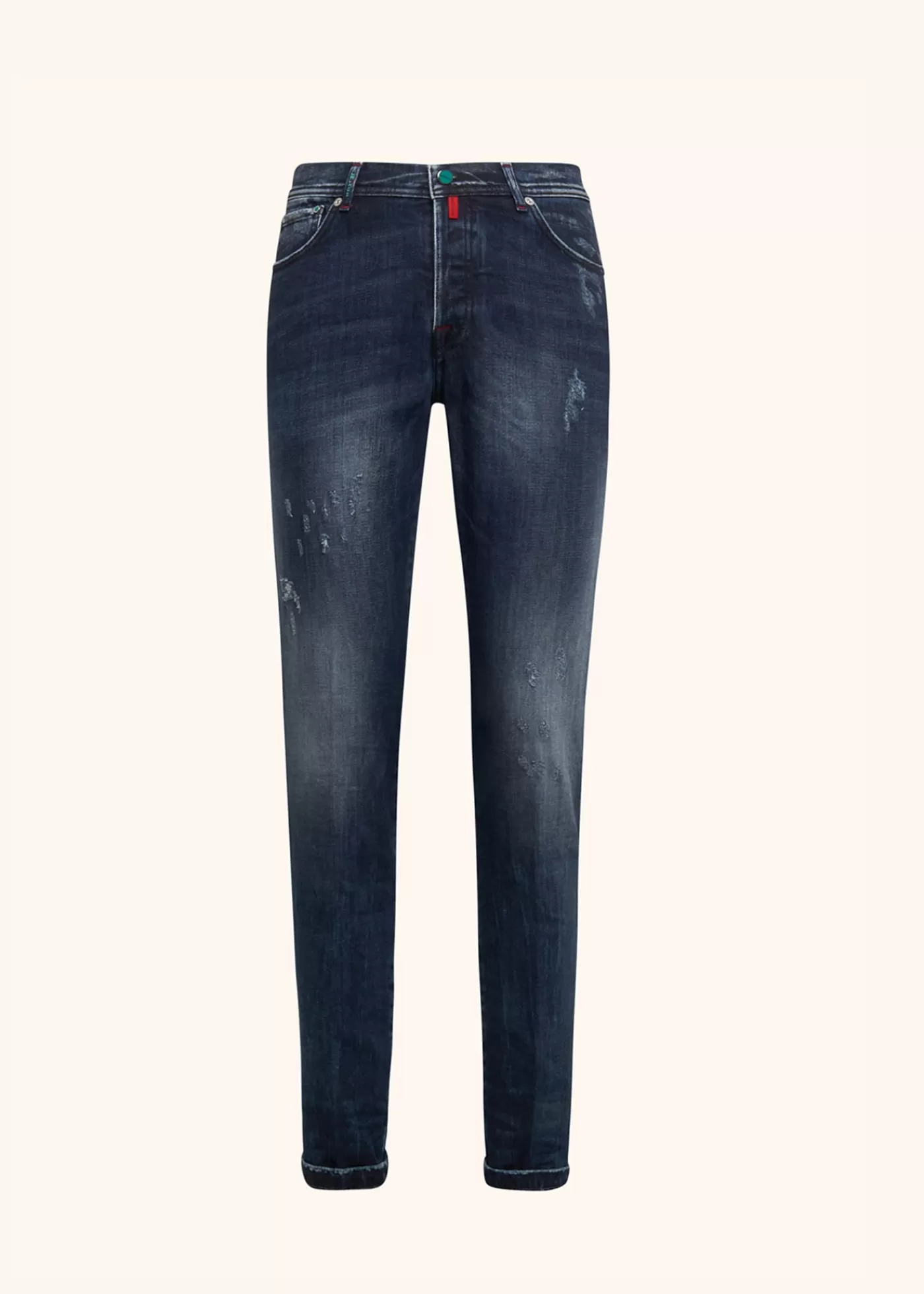 Jeans-Kiton Hose Baumwolle Indigo