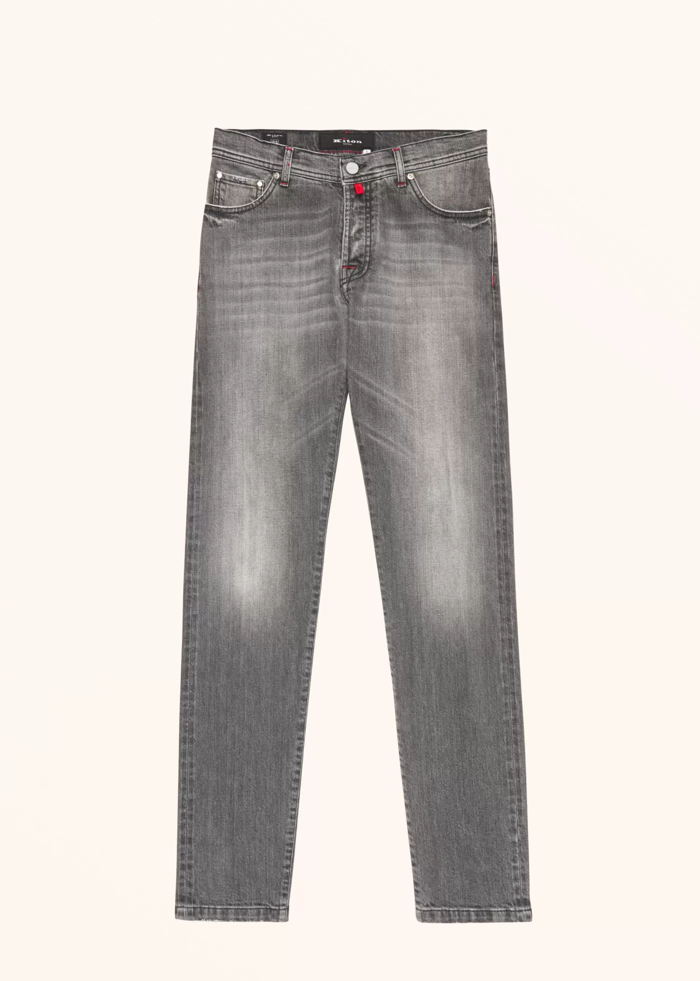 Jeans-Kiton Hose Baumwolle Schwarz