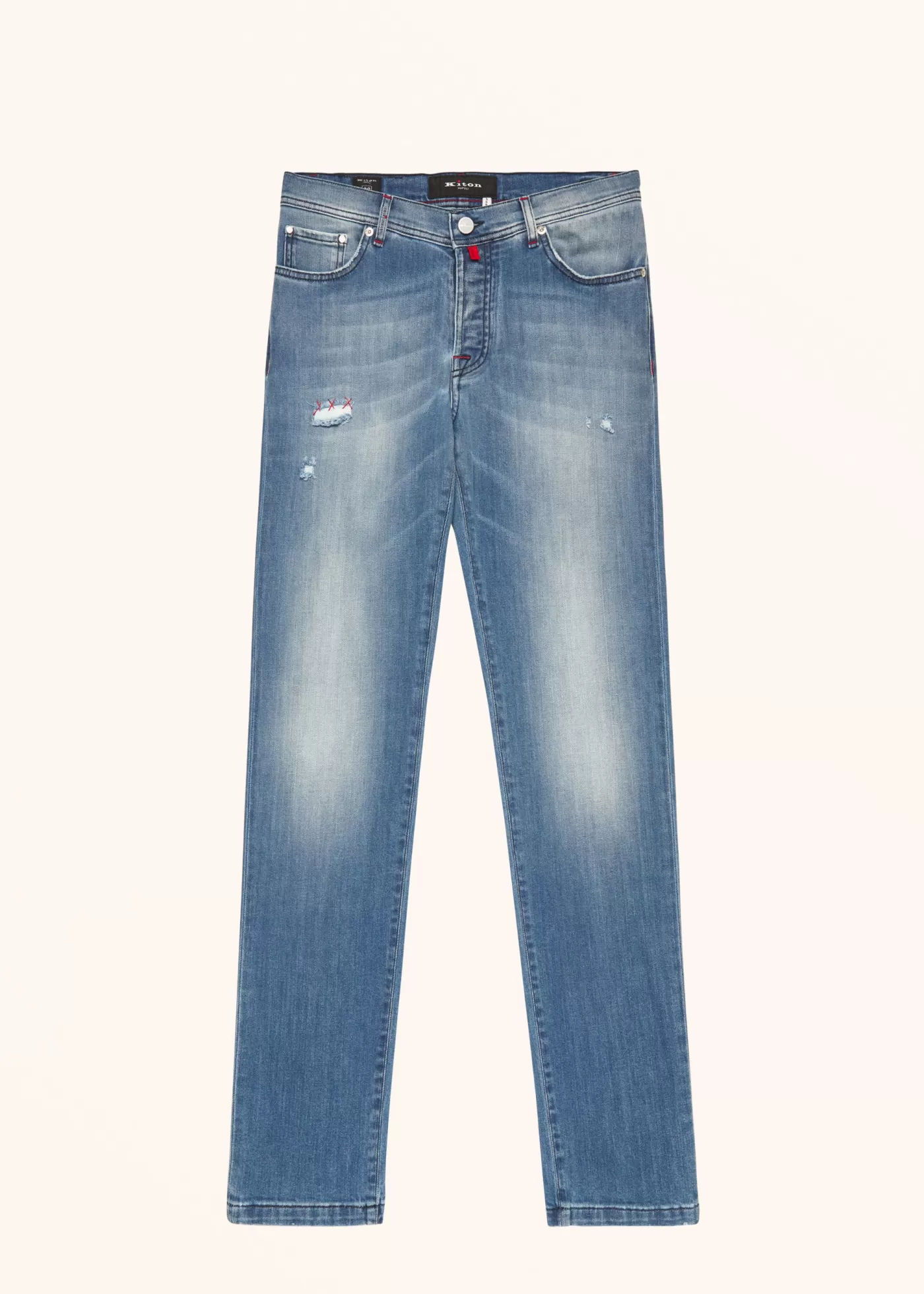 Jeans-Kiton Hose Baumwolle Indigo