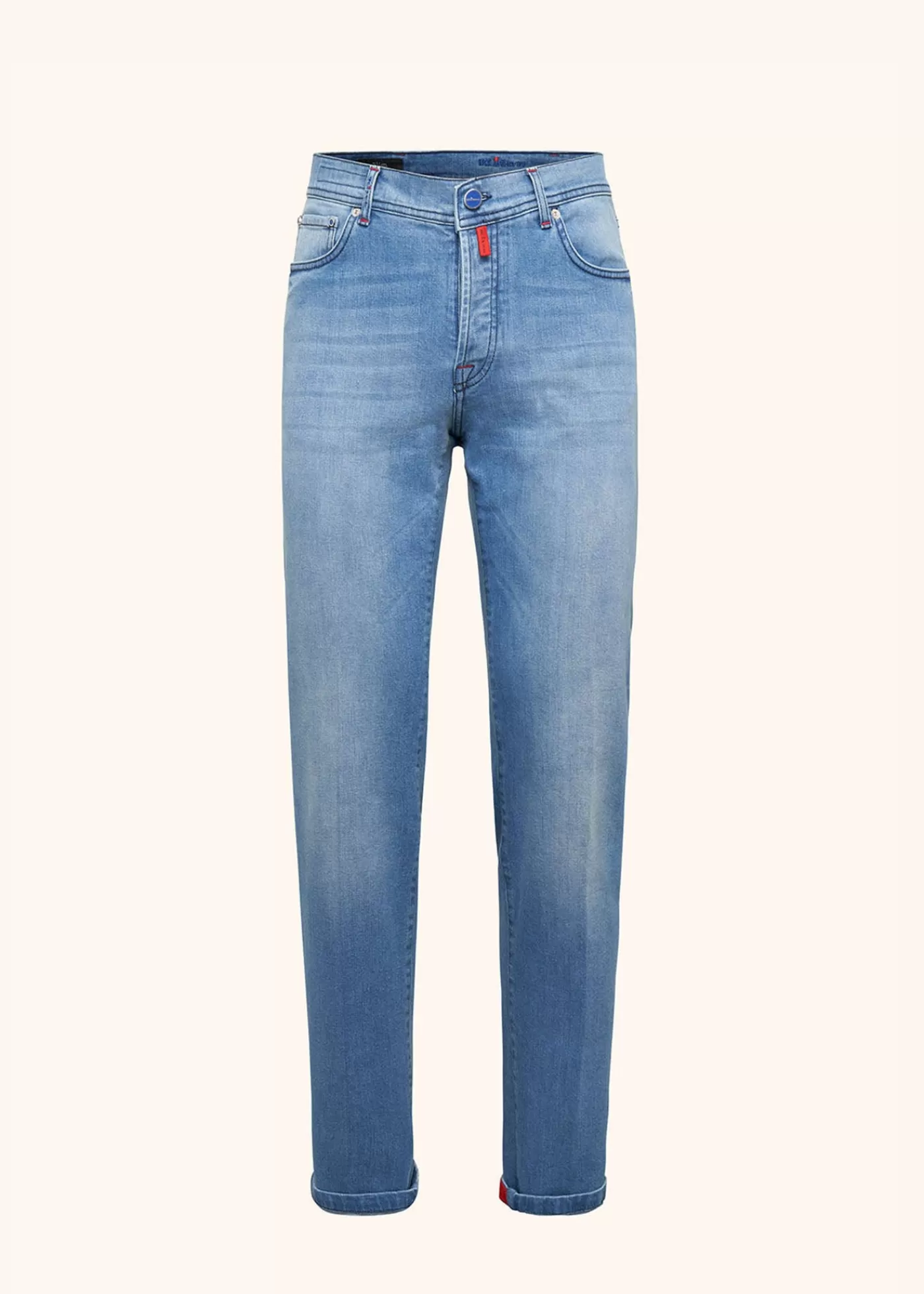 Jeans-Kiton Hose Baumwolle Indigo