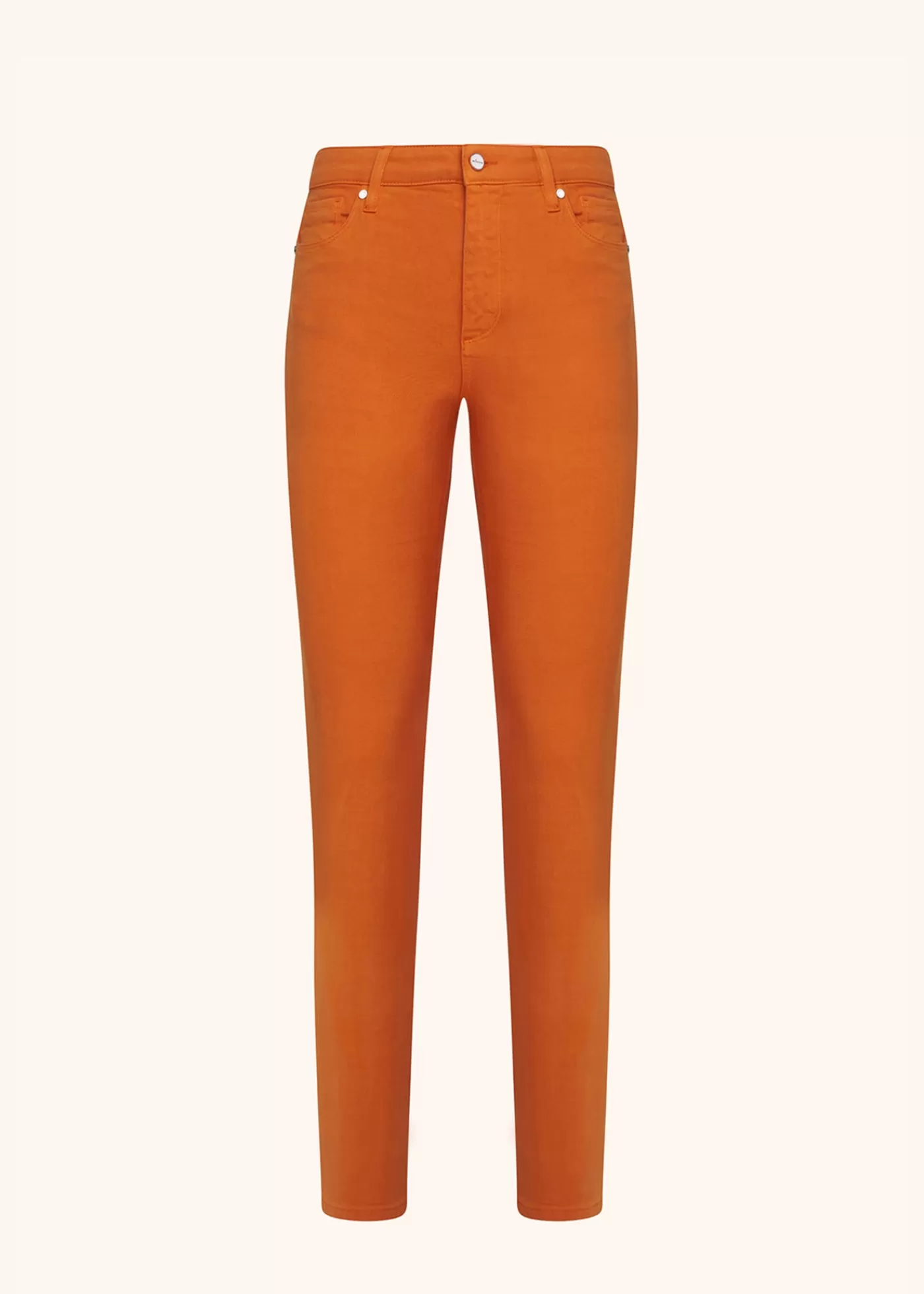 Jeans-Kiton Hose Jns Baumwolle Orange