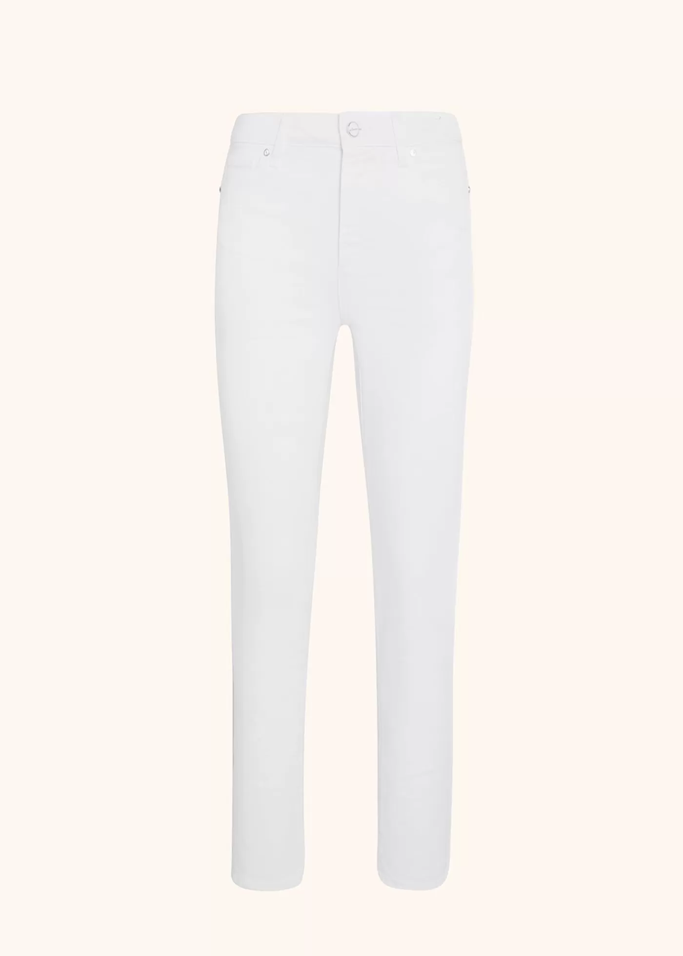 Jeans-Kiton Hose Jns Baumwolle Weiss