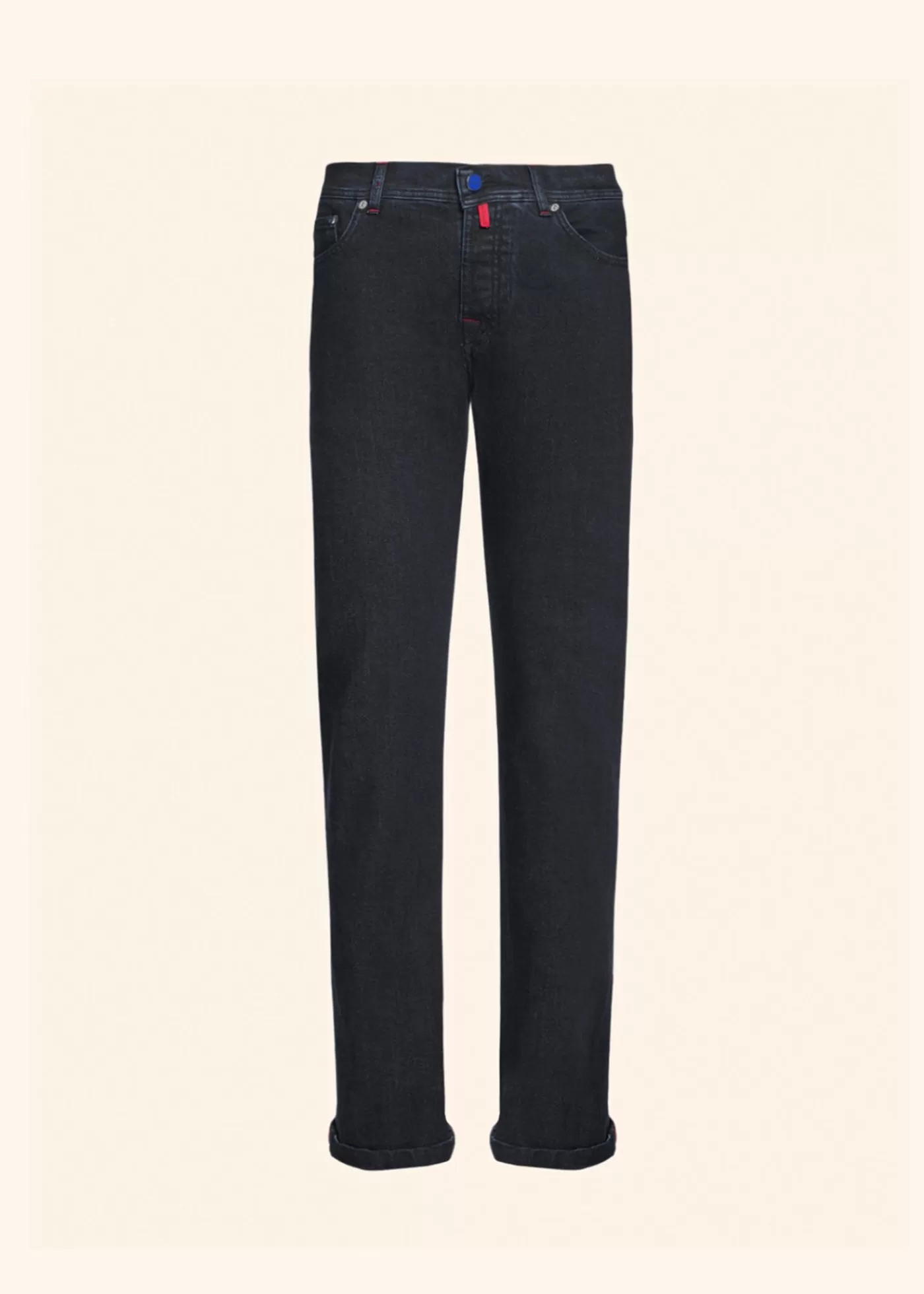 Jeans-Kiton Hose Ultra Slim Baumwolle Indigo