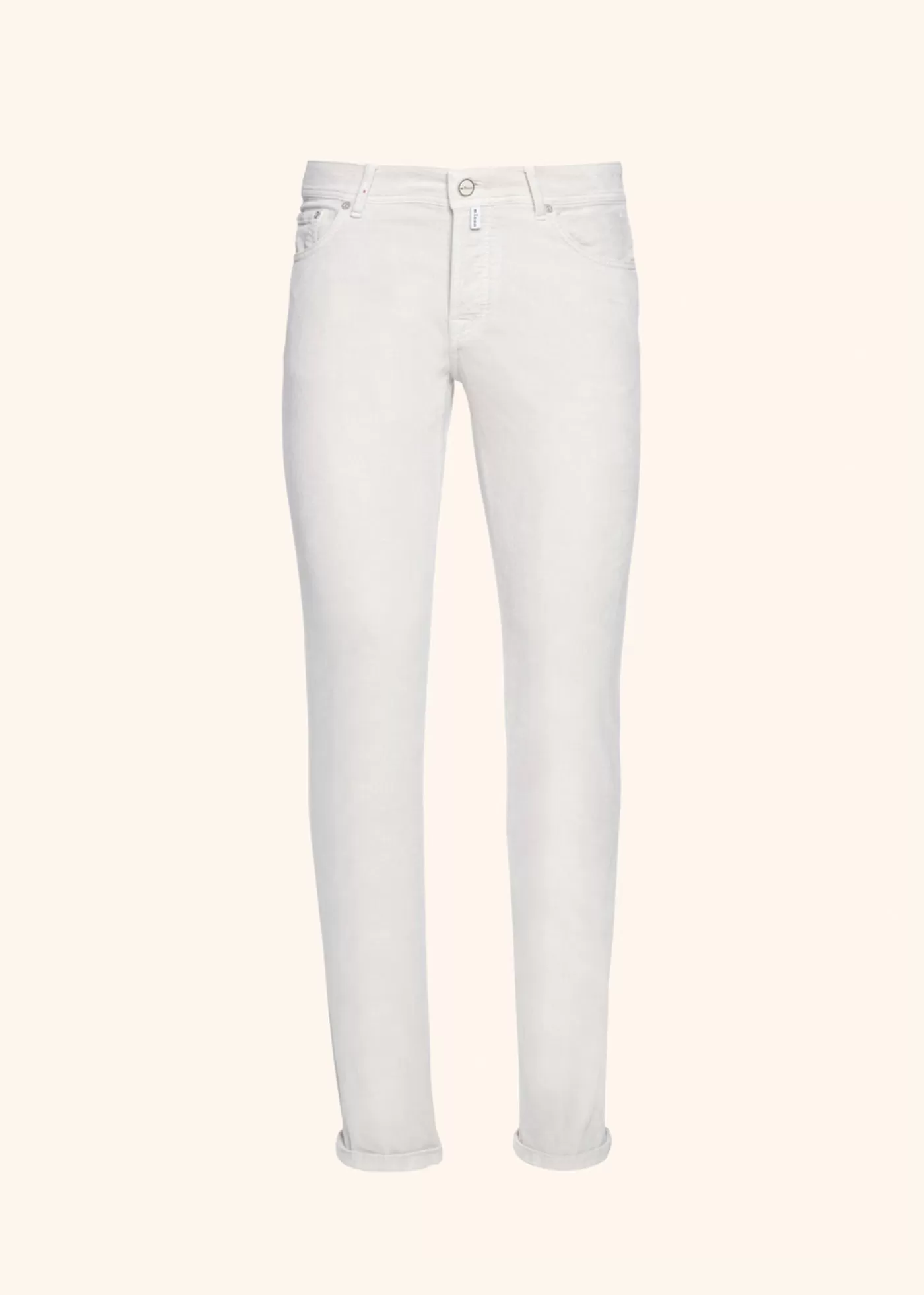 Jeans-Kiton Hose Ultra Slim Baumwolle Eis