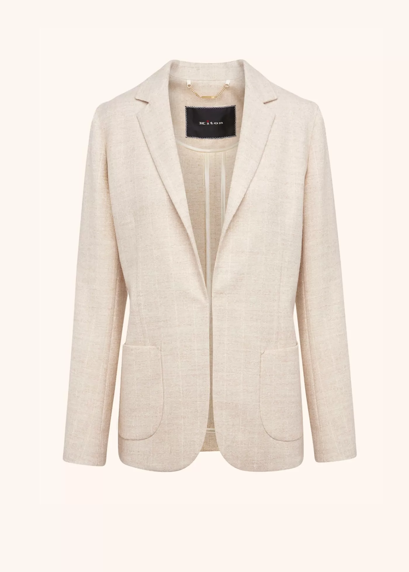 Jacken-Kiton Jacke Alpaka Beige