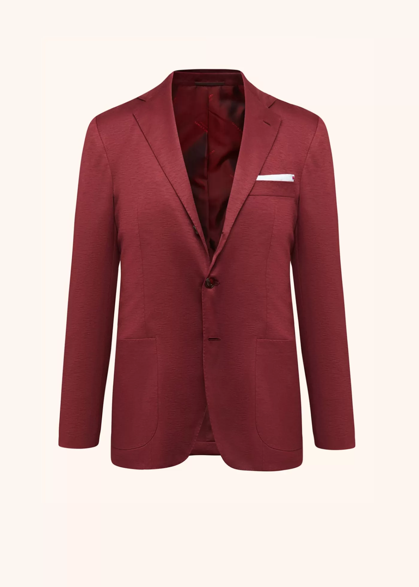 Jacken-Kiton Jacke Kaschmir Bordeaux