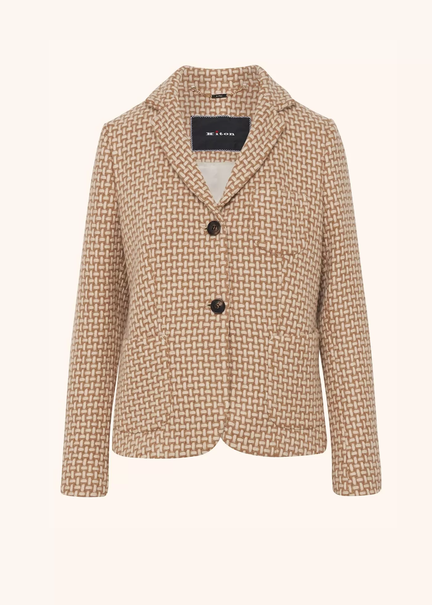 Jacken-Kiton Jacke Kaschmir Beige