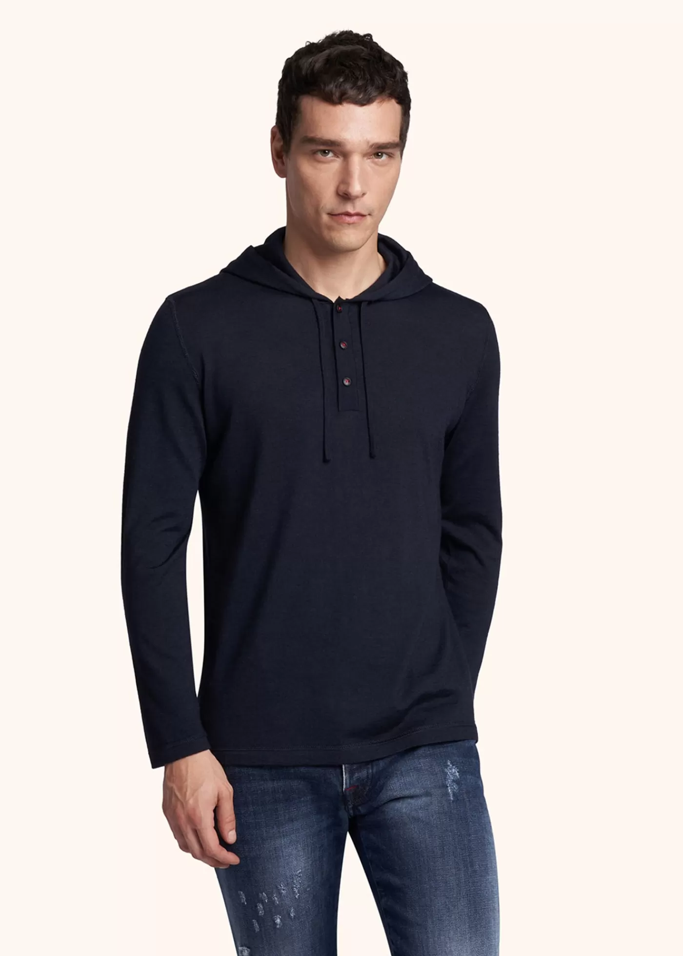 Strickwaren-Kiton Kapuzensweatshirt Kaschmir