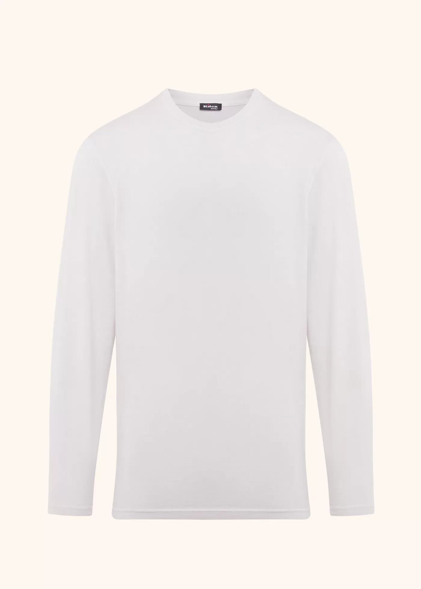 Polo Und T-Shirts-Kiton Langarmshirt Baumwolle