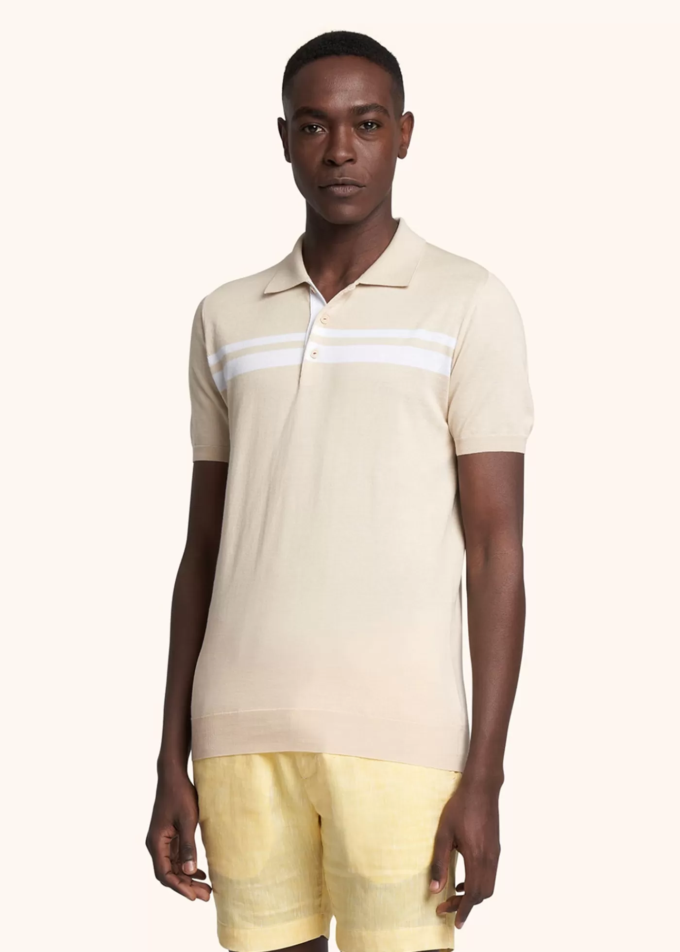 Polo Und T-Shirts-Kiton Poloshirt Baumwolle