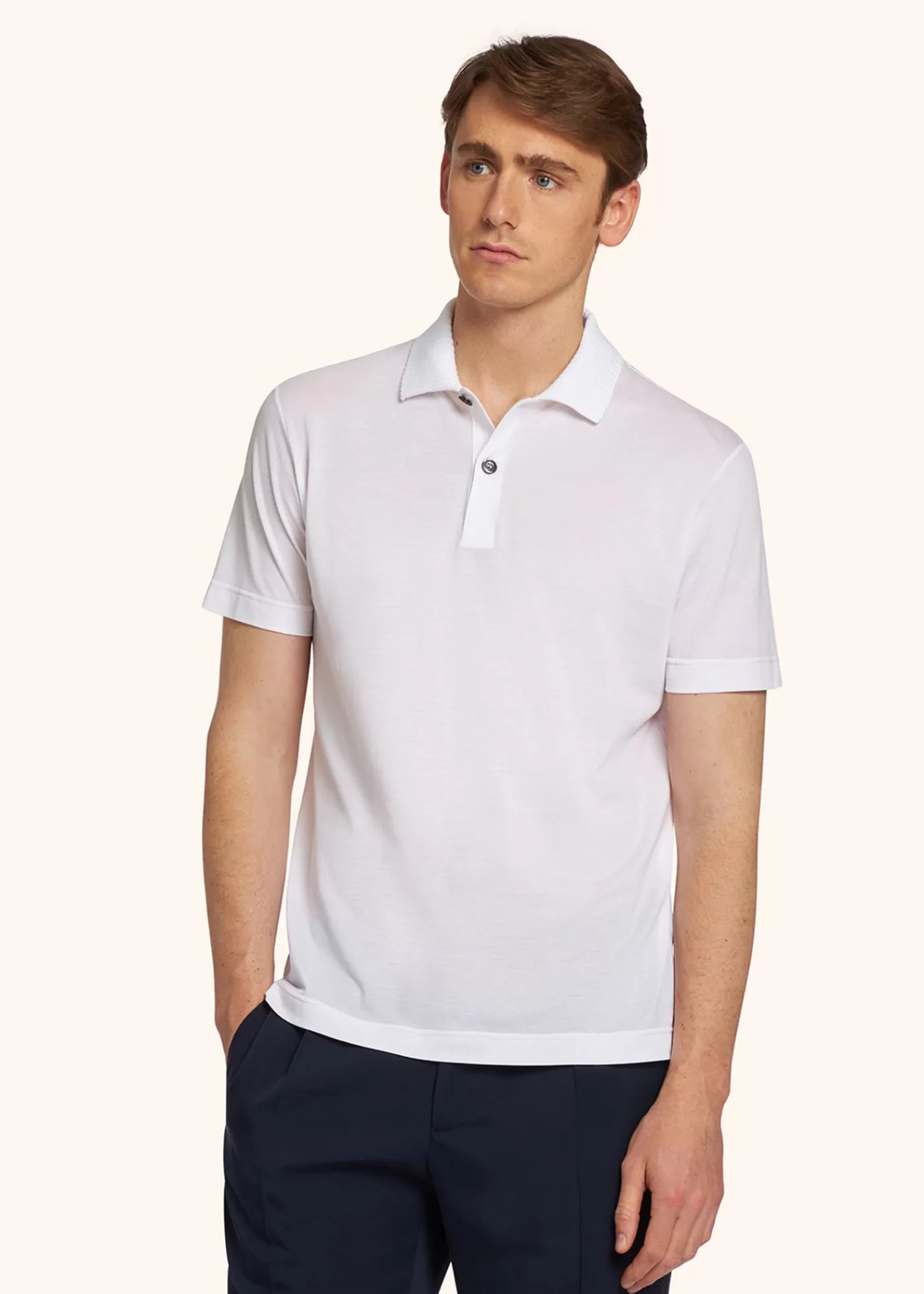 Polo Und T-Shirts-Kiton Poloshirt Baumwolle