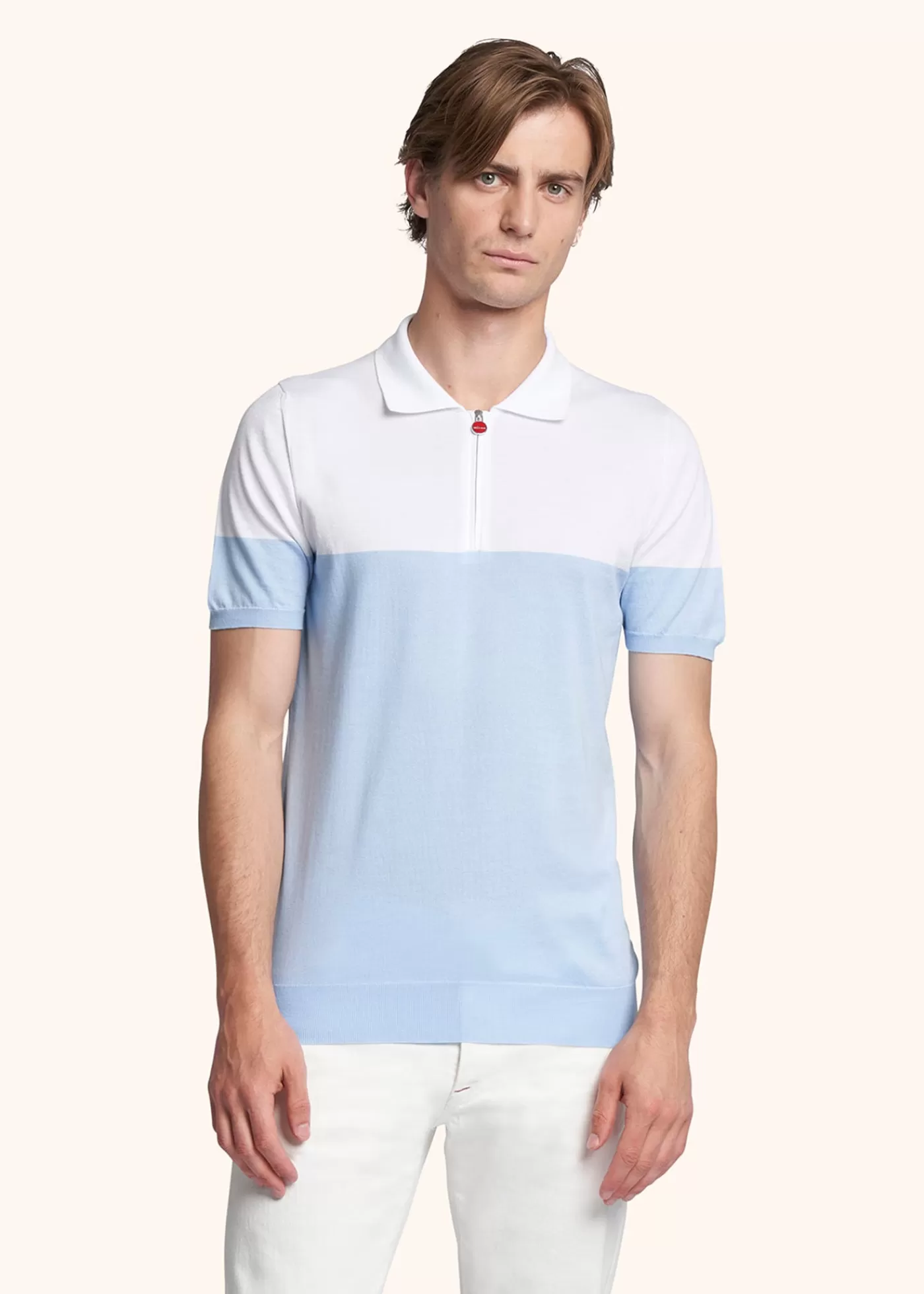 Polo Und T-Shirts-Kiton Poloshirt Baumwolle