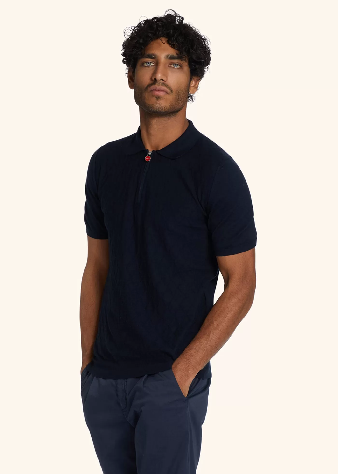 Polo Und T-Shirts-Kiton Poloshirt Baumwolle