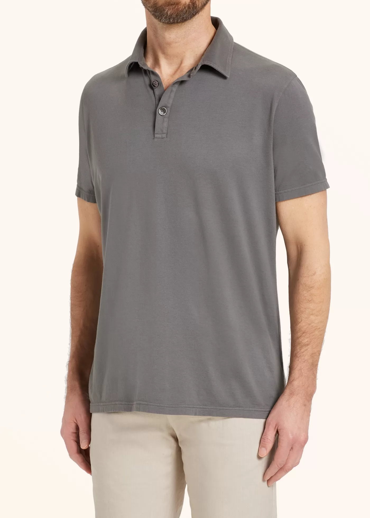 Polo Und T-Shirts-Kiton Poloshirt Baumwolle