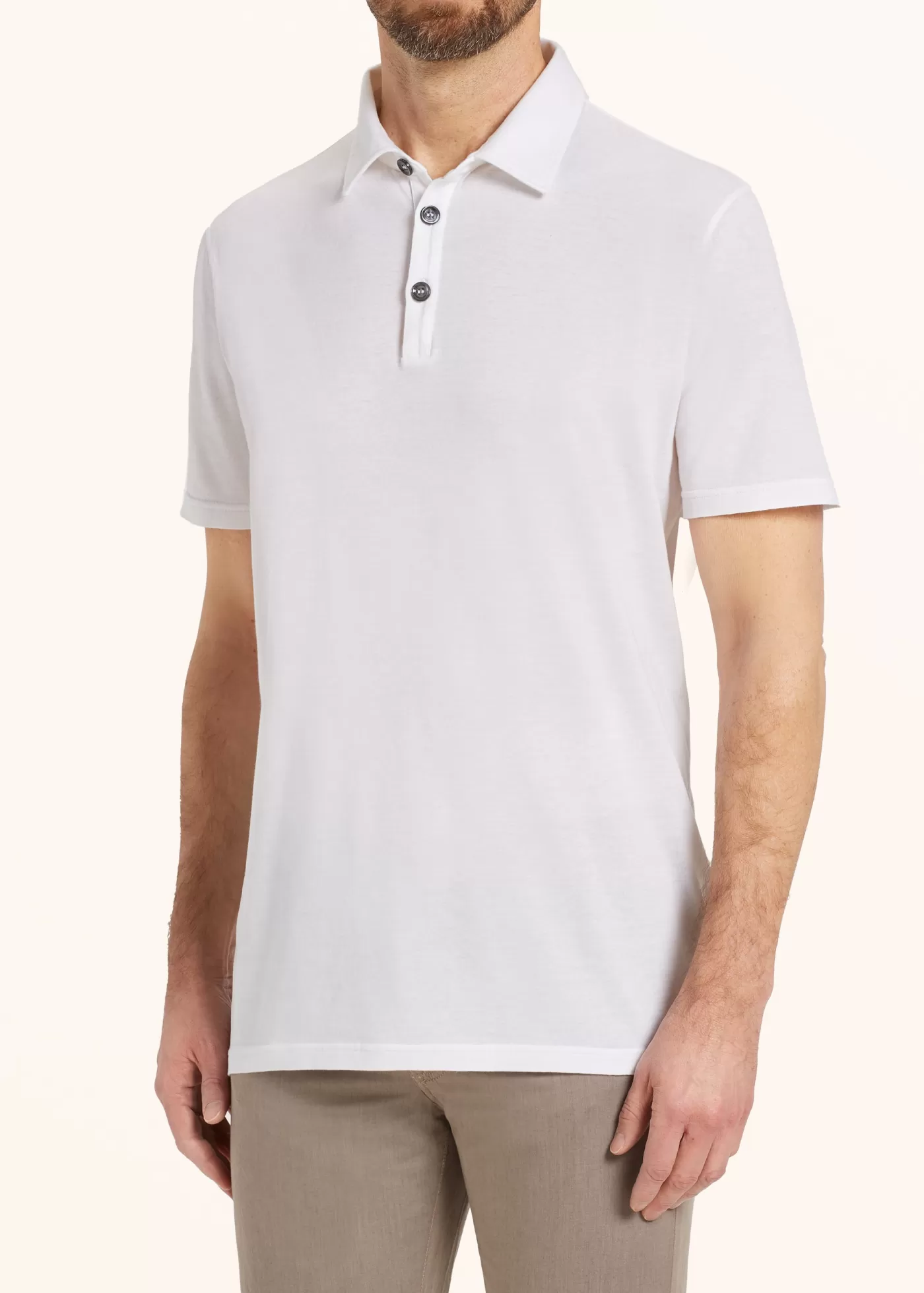 Polo Und T-Shirts-Kiton Poloshirt Baumwolle