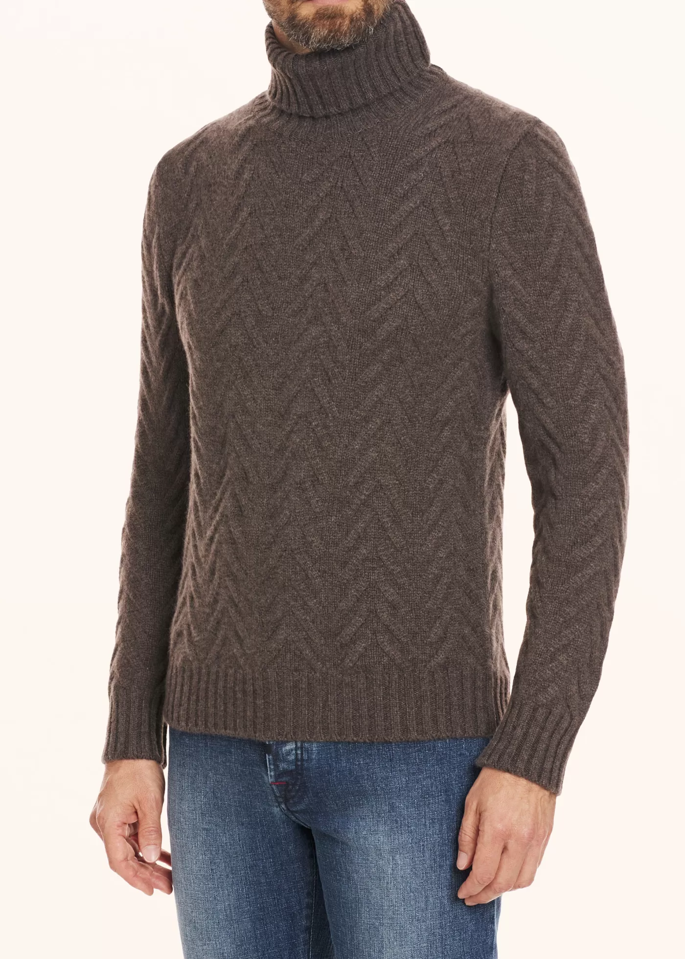 Strickwaren-Kiton Rollkragenpullover Kaschmir