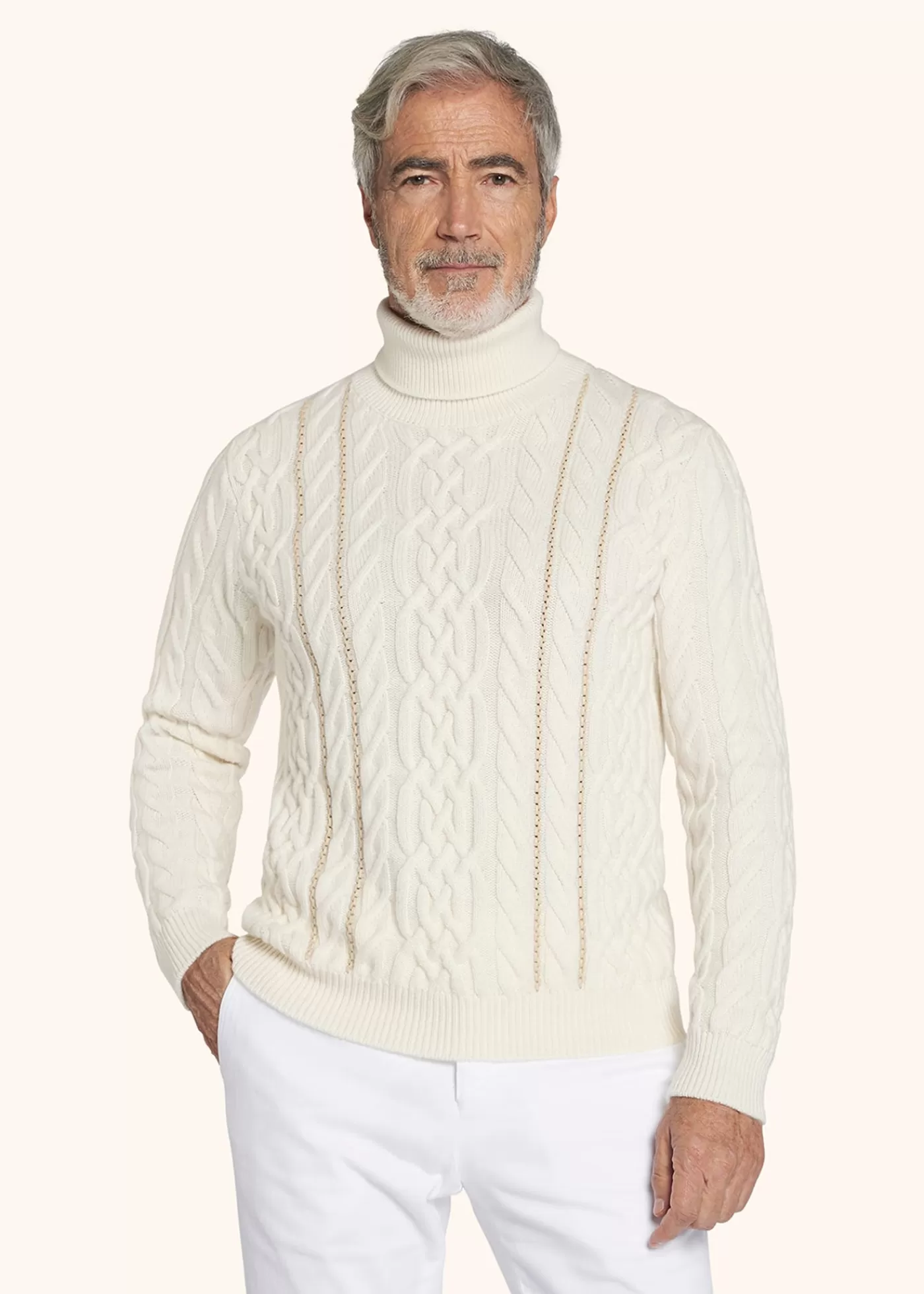 Strickwaren-Kiton Rollkragenpullover Kaschmir