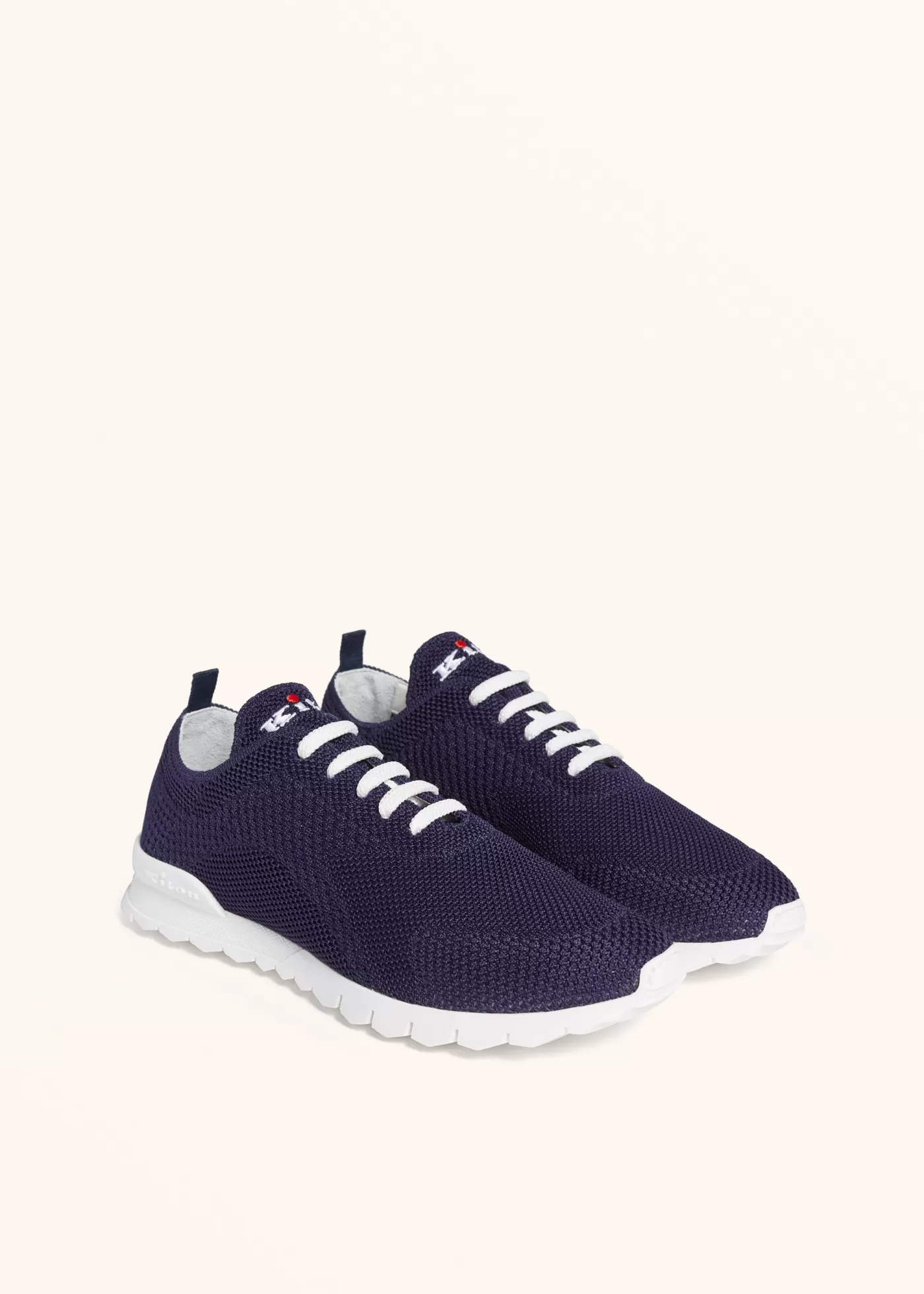 Schuhe-Kiton Schuh Baumwolle Navyblau