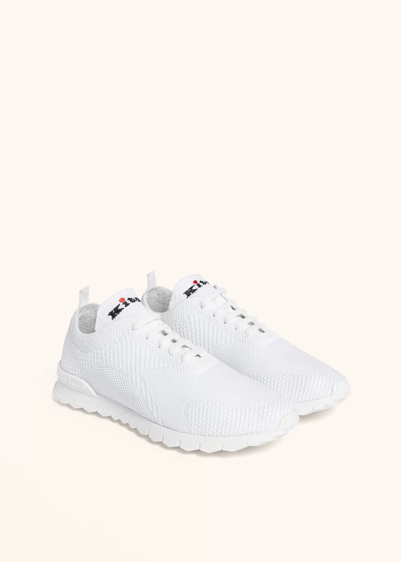 Schuhe-Kiton Schuh Baumwolle Weiss