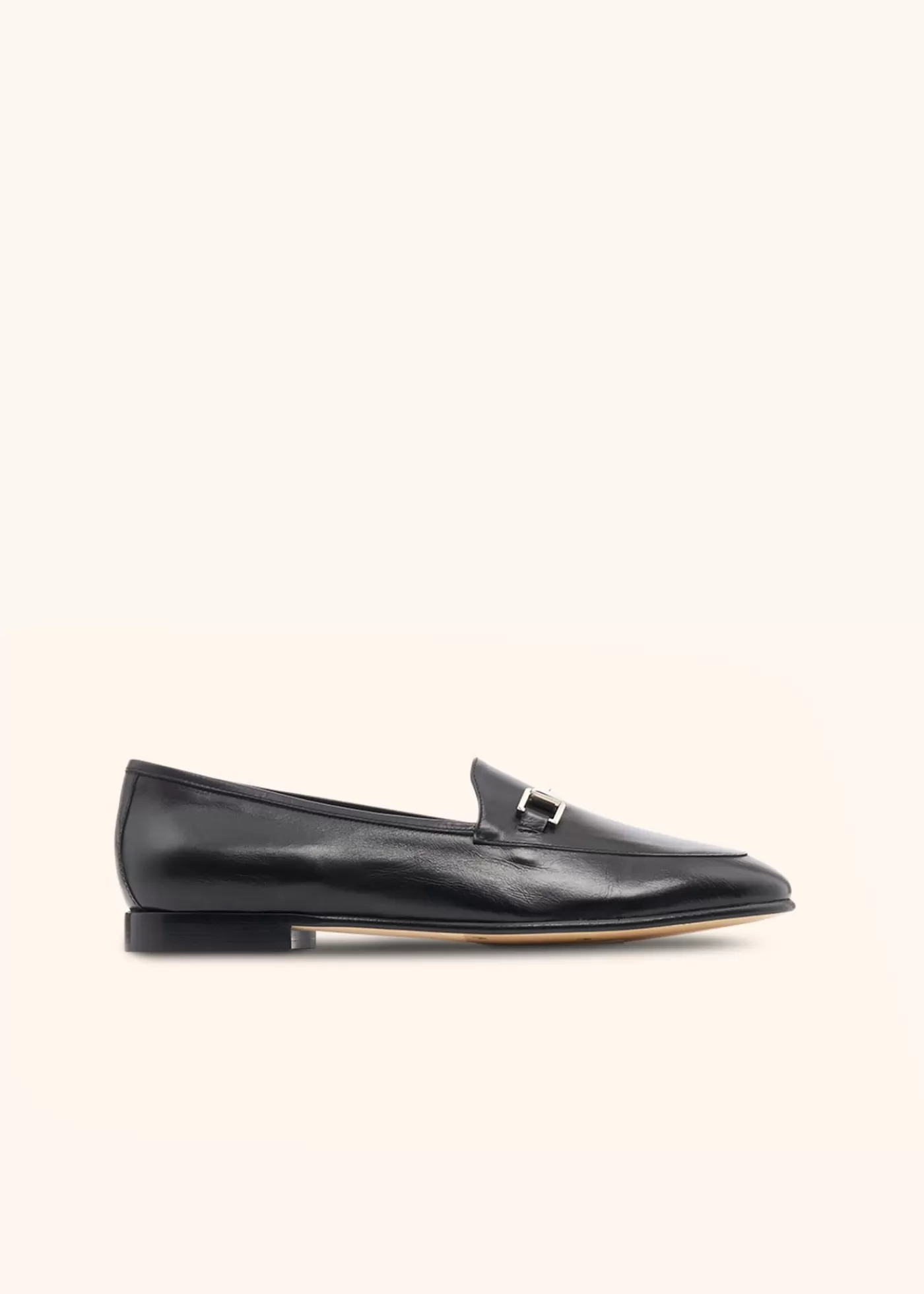 Schuhe-Kiton Schuh Lammfell Schwarz