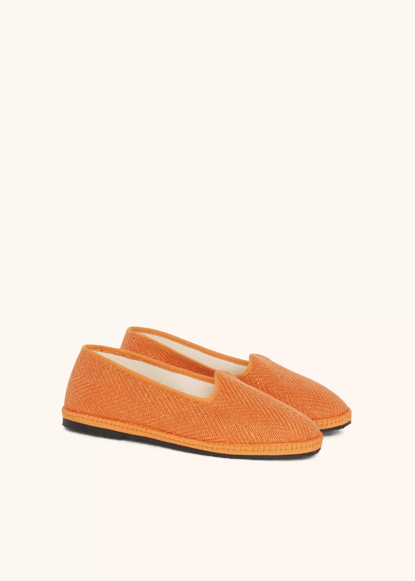 Schuhe-Kiton Schuh Leinen Orange