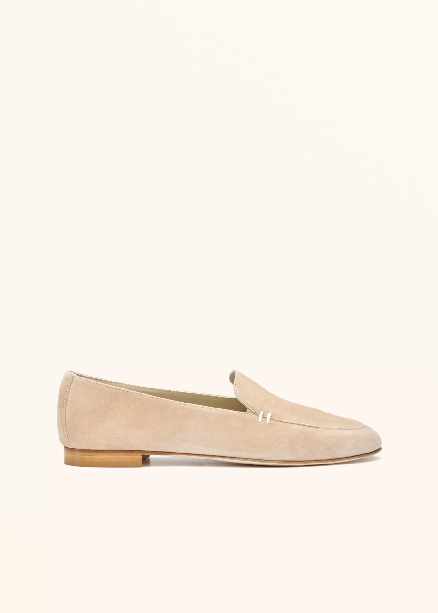 Schuhe-Kiton Schuh Ziegenfell Beige