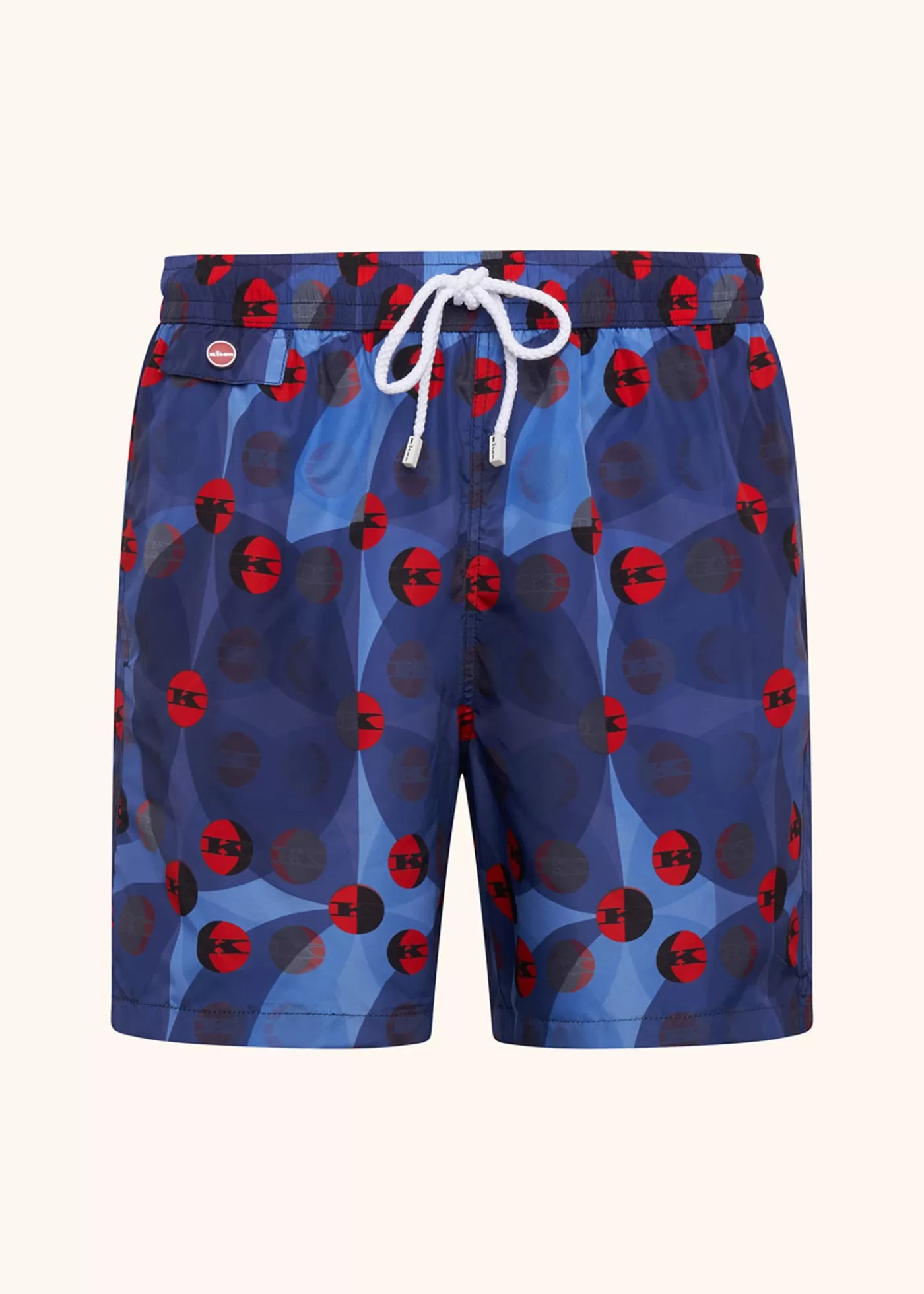 Badehosen-Kiton Schwimmboxer Polyester Royalblau