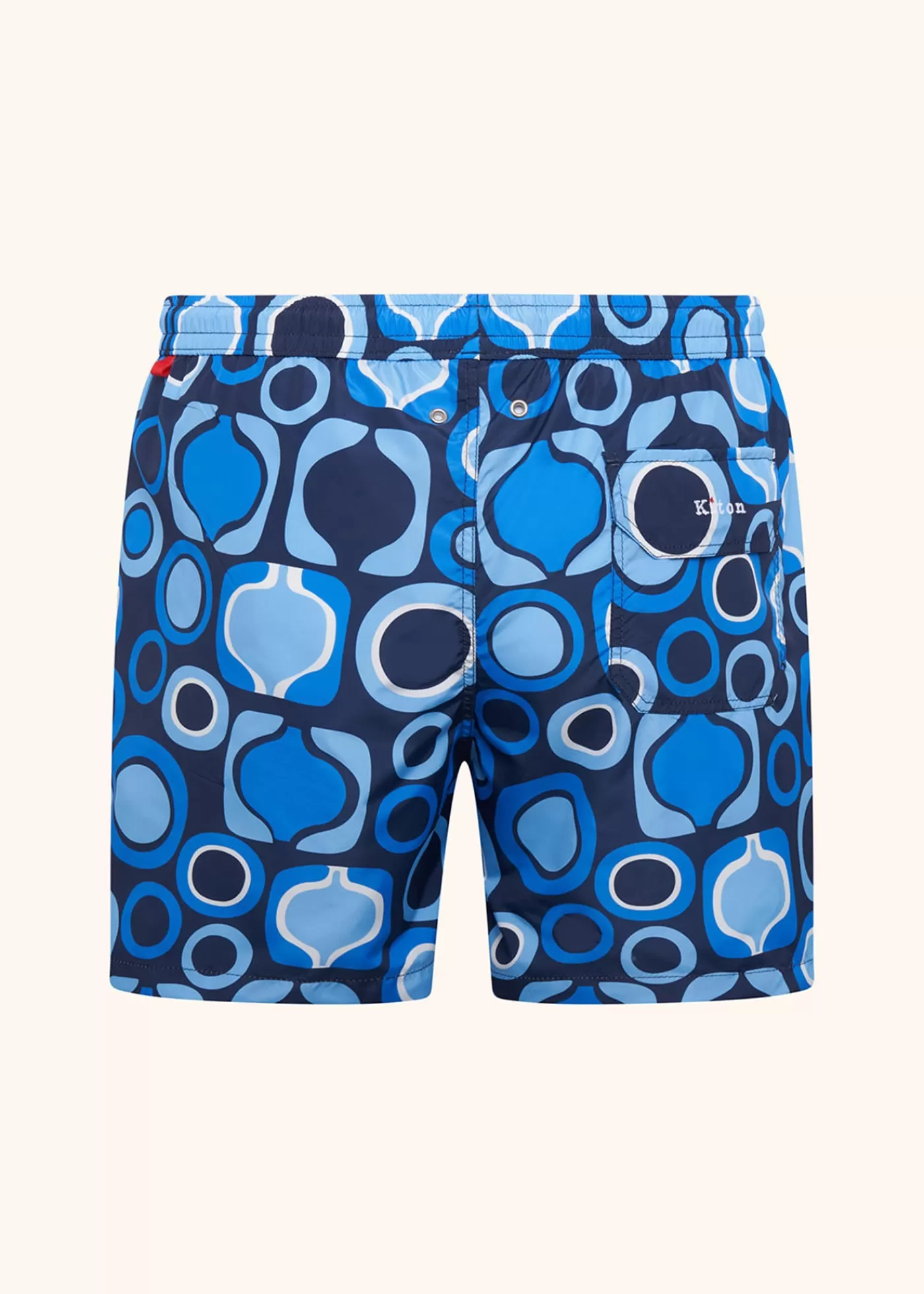 Badehosen-Kiton Schwimmboxer Polyester Hellesblau