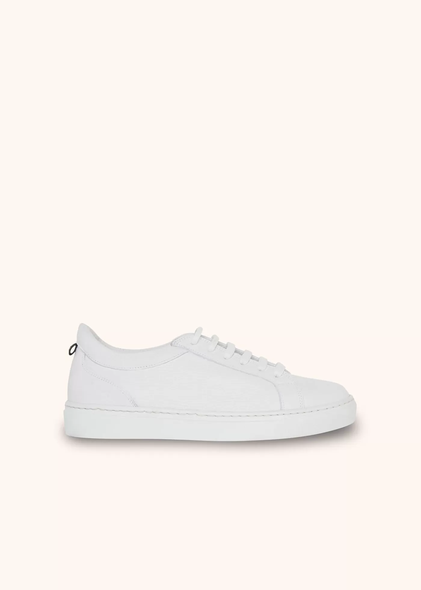 Schuhe-Kiton Sneakerschuh Hirschleder Weiss