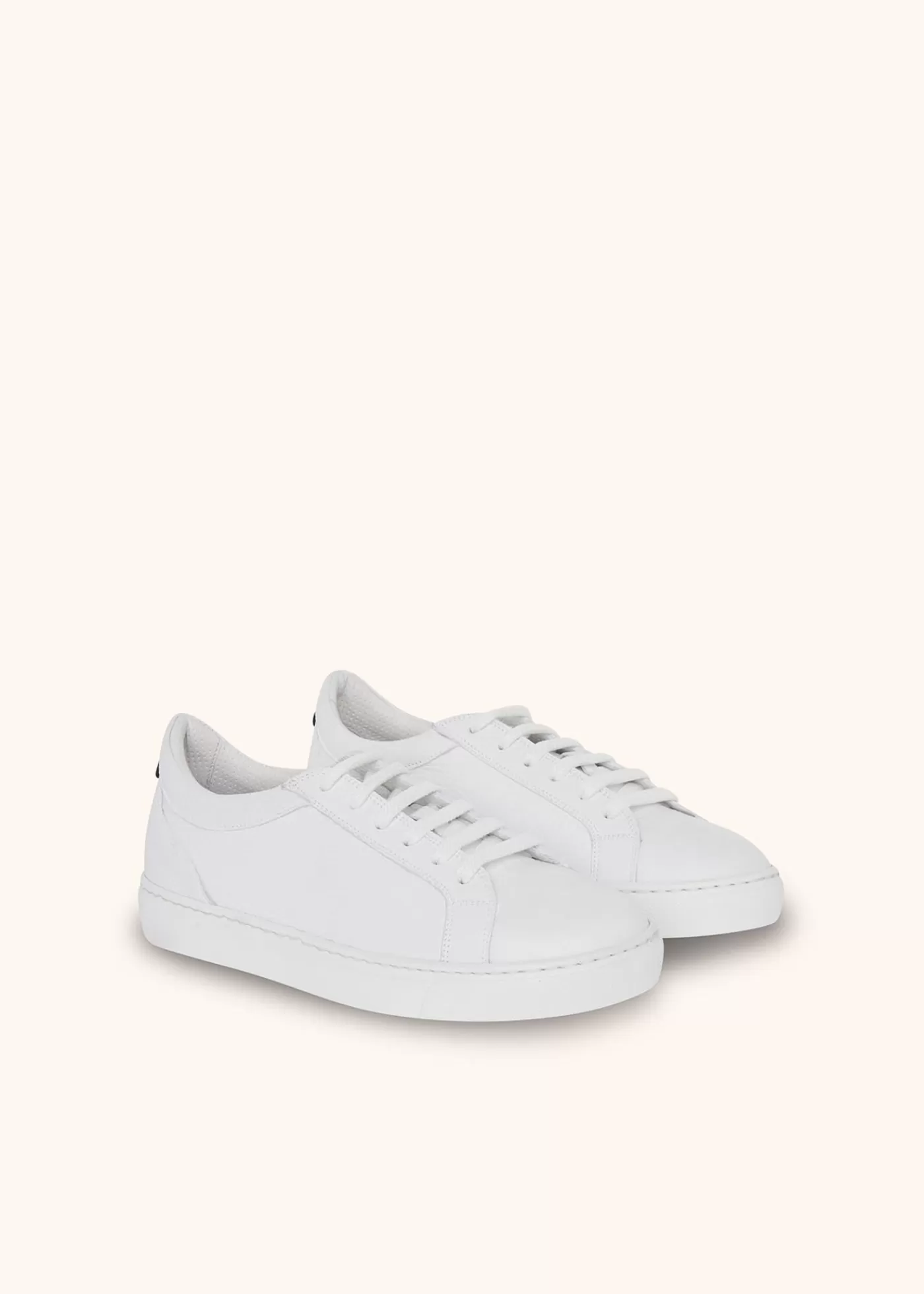 Schuhe-Kiton Sneakerschuh Hirschleder Weiss