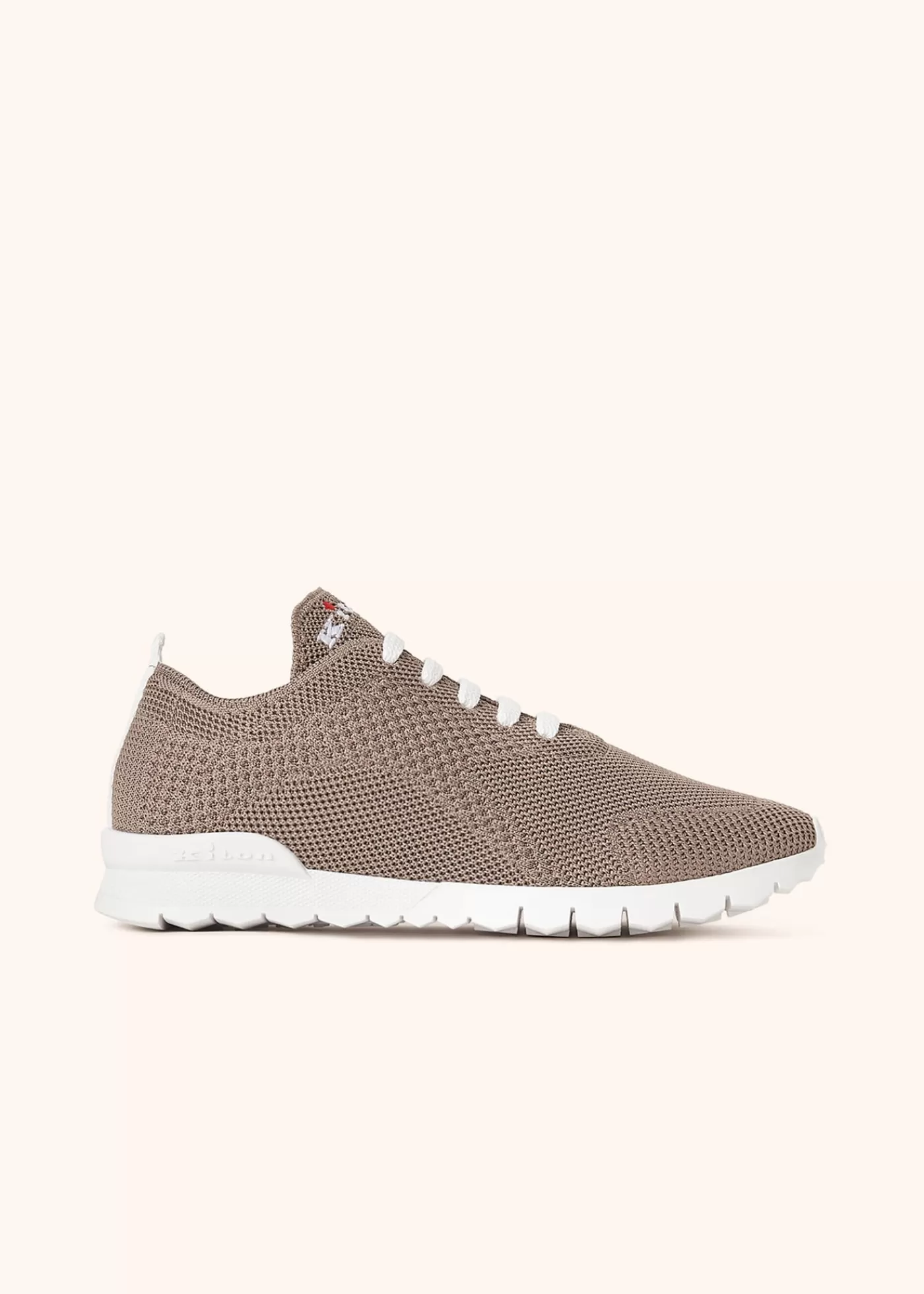 Schuhe-Kiton Sneakersschuh Baumwolle Taupe