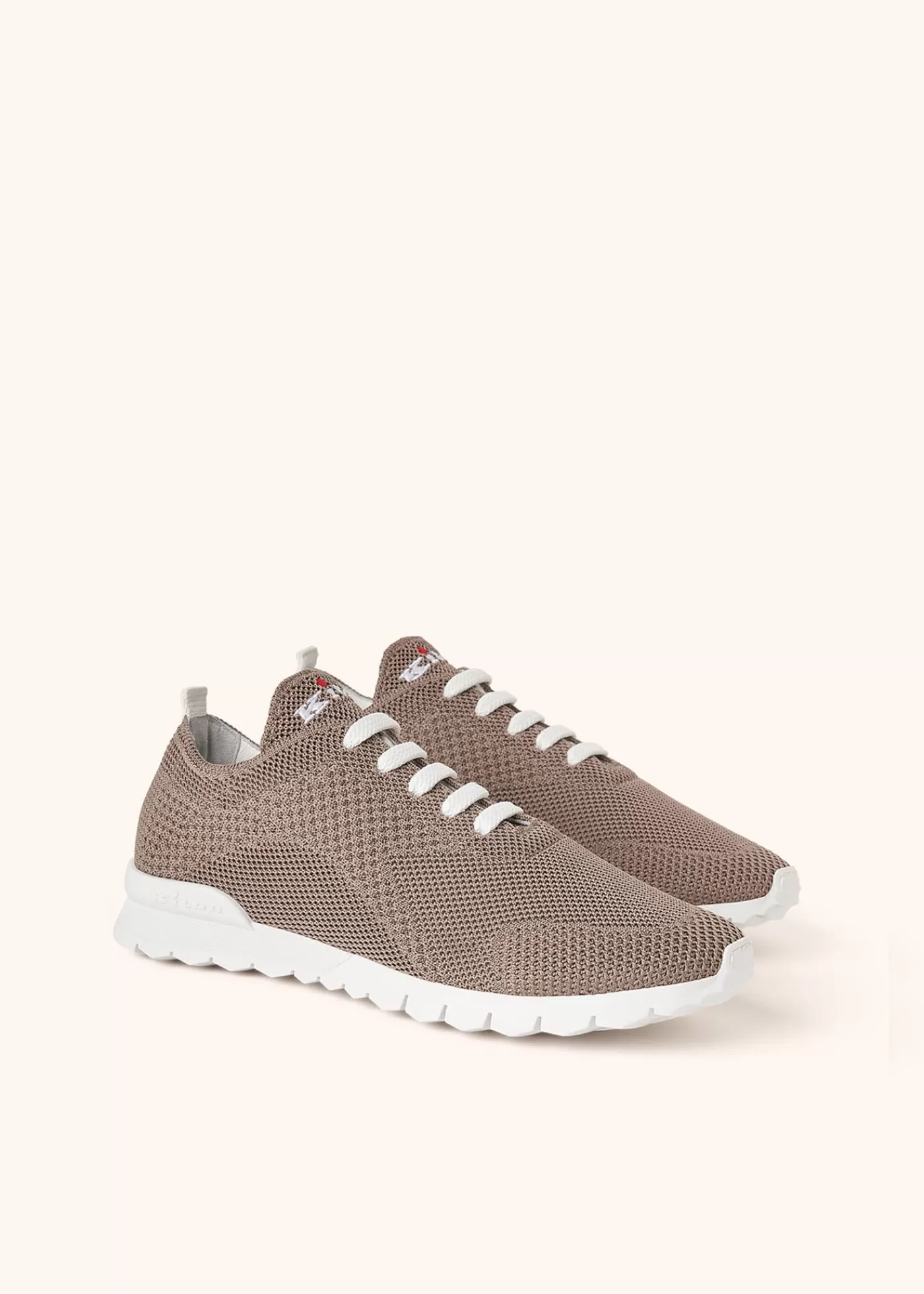 Schuhe-Kiton Sneakersschuh Baumwolle Taupe