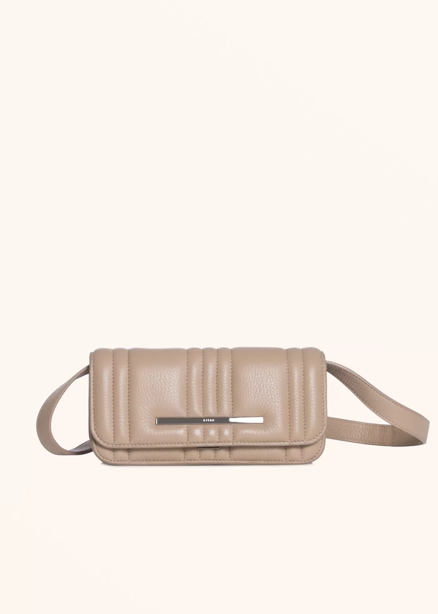 Taschen Und Geldborsen-Kiton Tasche Hirschleder Beige