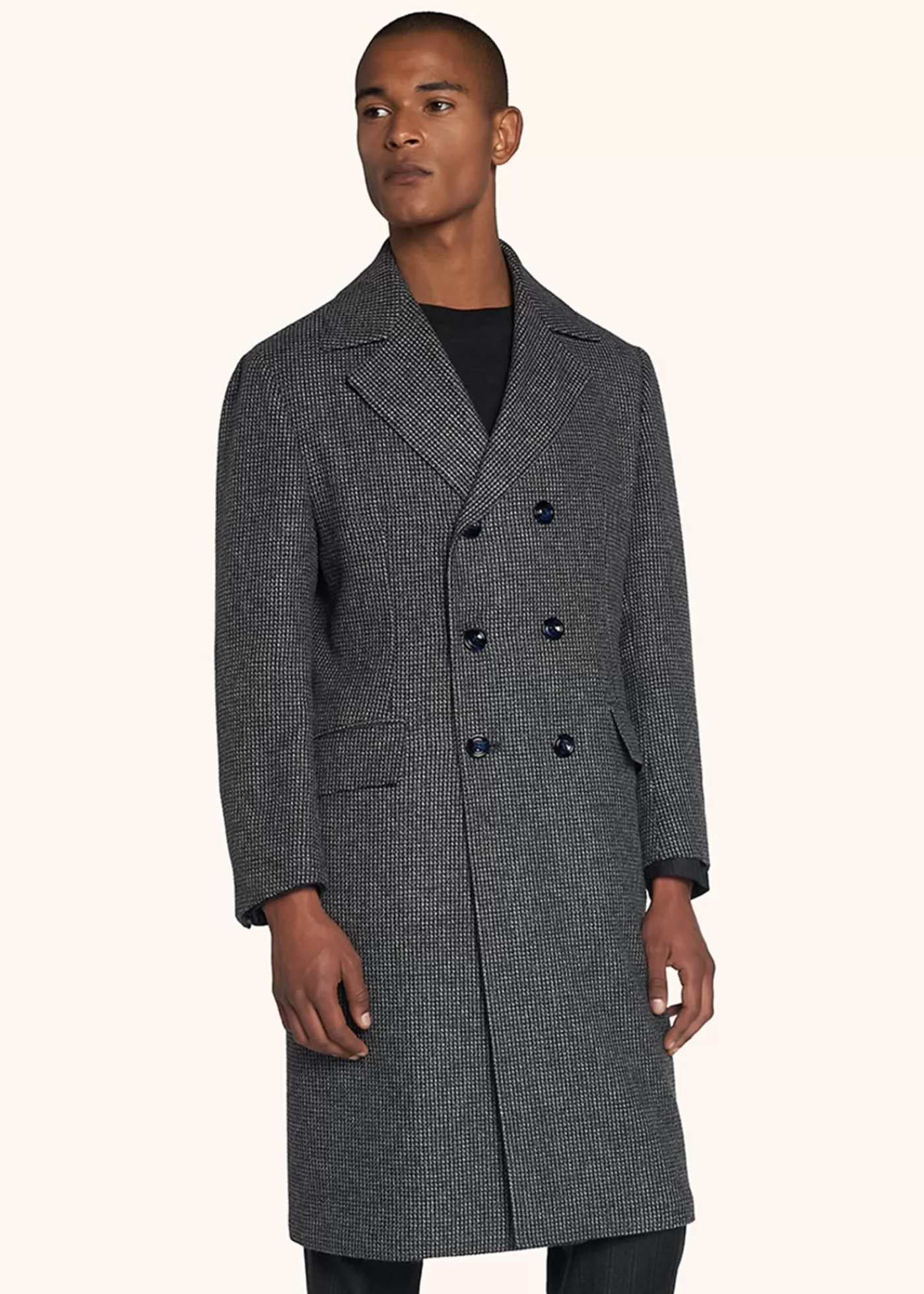 Outerwear-Kiton Winterjacke Kaschmir Hellgrau